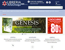 Tablet Screenshot of libreria-alfaomega.com